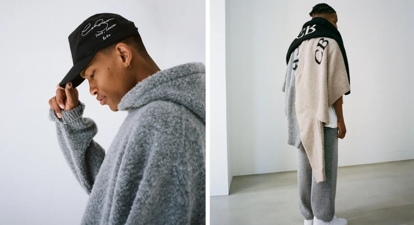 The production process of Cole Buxton Tracksuit